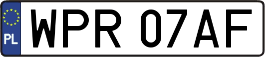 WPR07AF