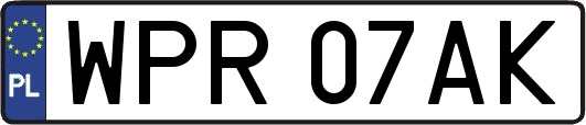 WPR07AK