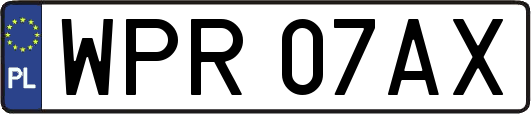 WPR07AX