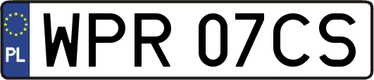 WPR07CS