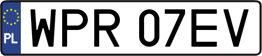 WPR07EV