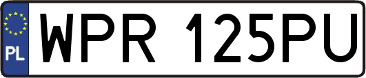 WPR125PU