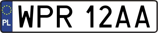 WPR12AA