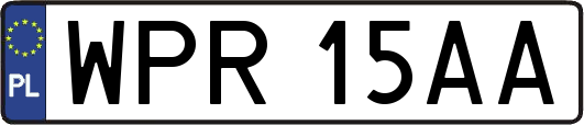 WPR15AA