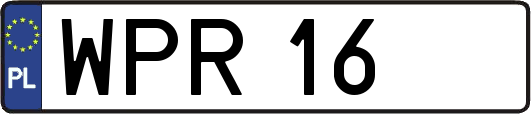 WPR16