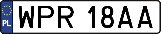 WPR18AA