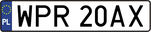 WPR20AX