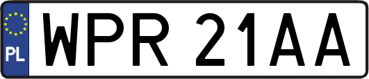 WPR21AA