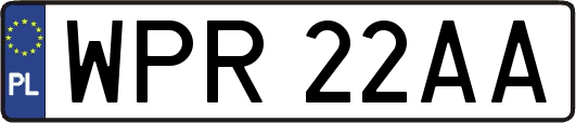 WPR22AA