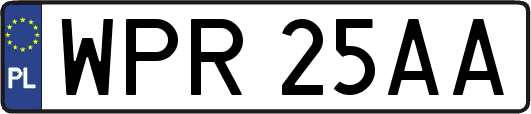 WPR25AA