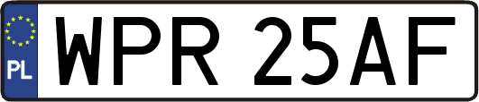 WPR25AF