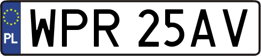 WPR25AV