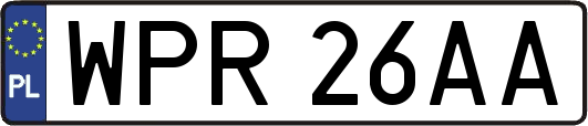 WPR26AA