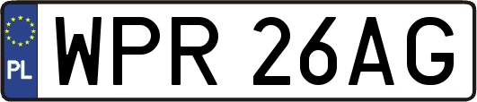 WPR26AG