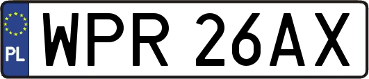 WPR26AX