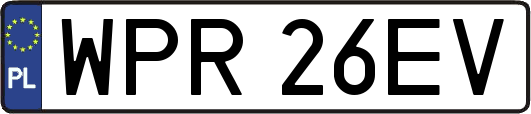 WPR26EV