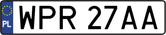 WPR27AA