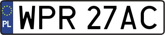 WPR27AC