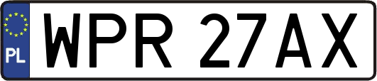 WPR27AX