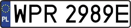 WPR2989E