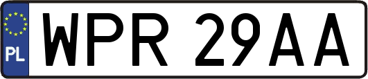 WPR29AA