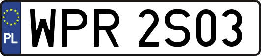 WPR2S03