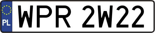 WPR2W22