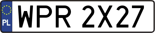 WPR2X27