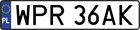 WPR36AK