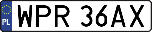 WPR36AX