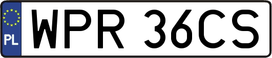 WPR36CS