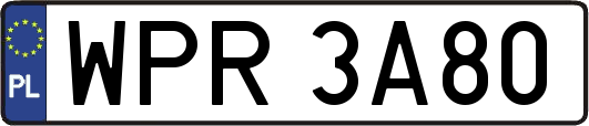 WPR3A80