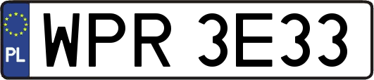 WPR3E33