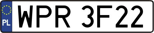 WPR3F22