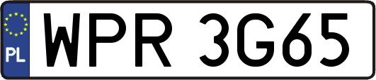 WPR3G65