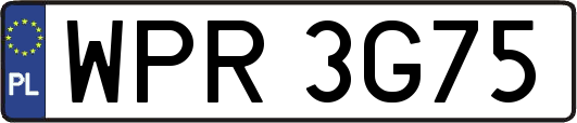 WPR3G75