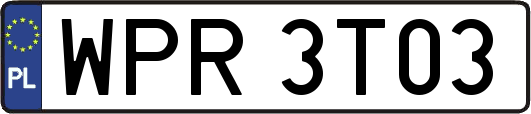 WPR3T03