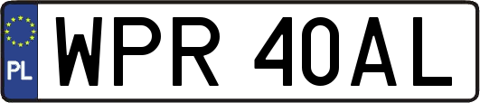 WPR40AL