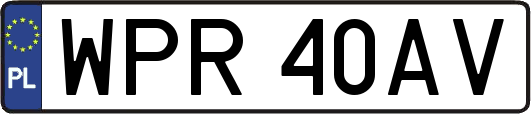 WPR40AV