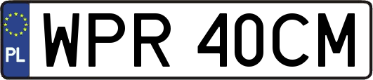 WPR40CM