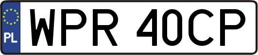 WPR40CP