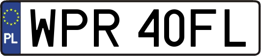 WPR40FL