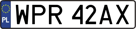 WPR42AX