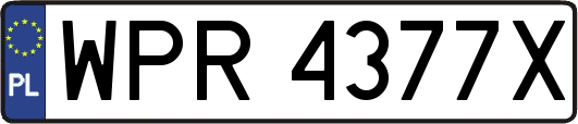 WPR4377X