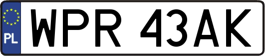 WPR43AK