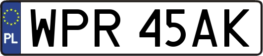 WPR45AK
