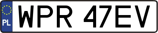 WPR47EV