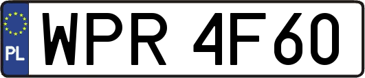 WPR4F60