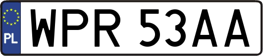 WPR53AA