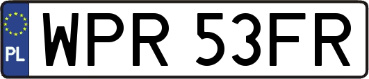 WPR53FR